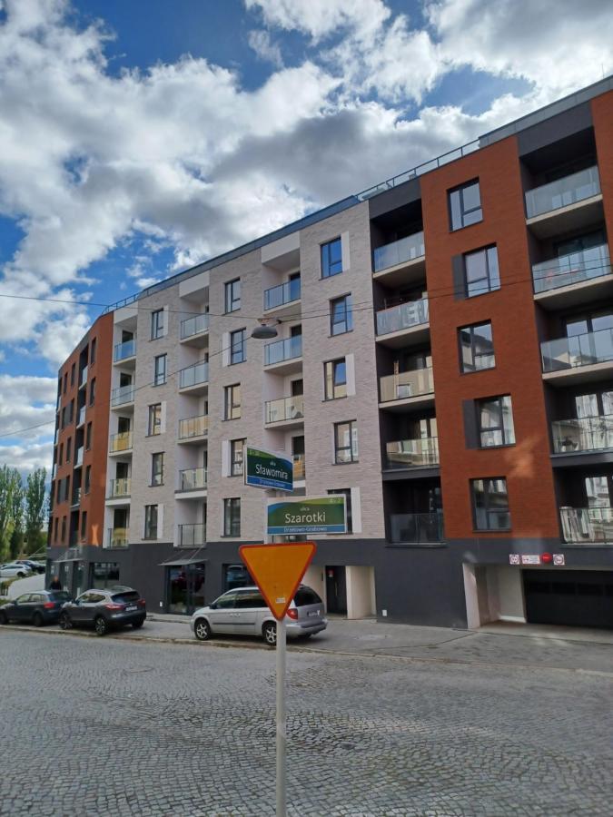 Centrum Apartament Z Parkingiem Szczecin Exterior foto